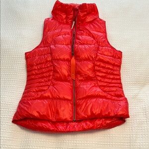 Red Quilted Women's Vest